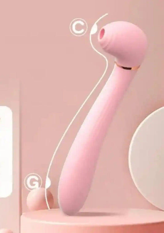 VIBRADOR SUCCIONADOR MANGO