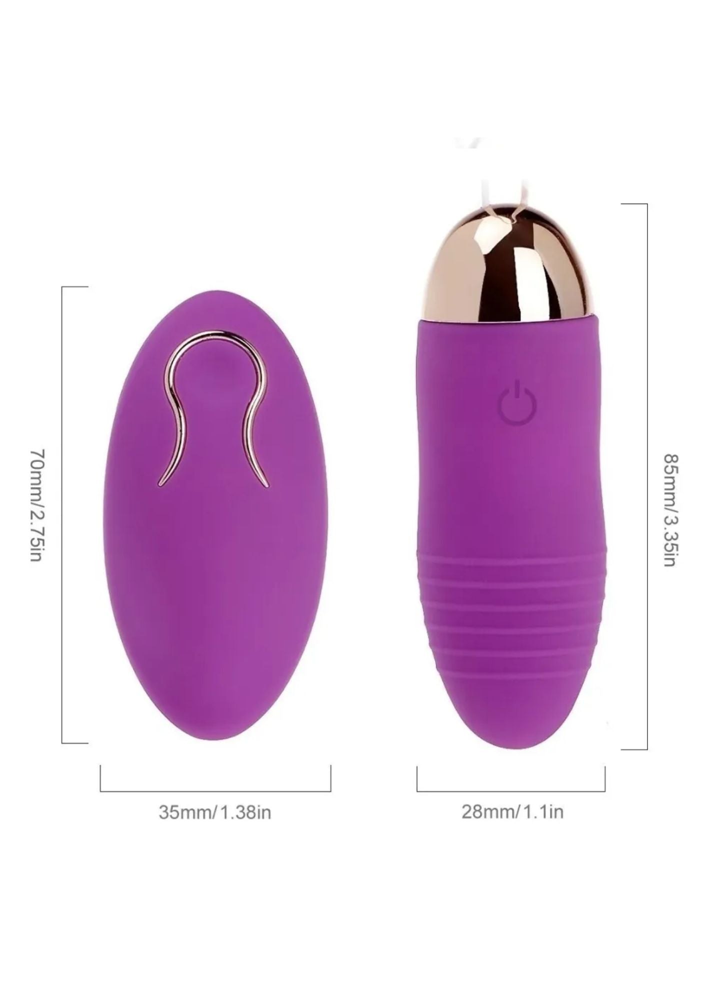 HUEVITO VIBRADOR * CONTROL REMOTO