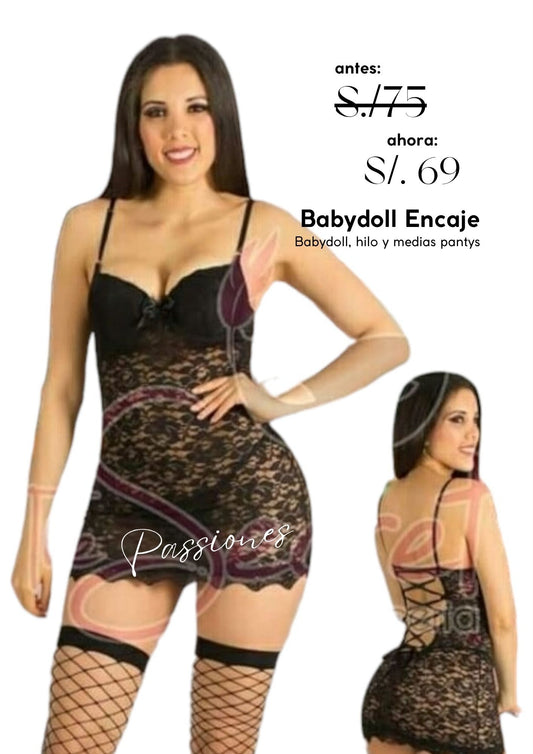 BABYDOLL ENCAJE