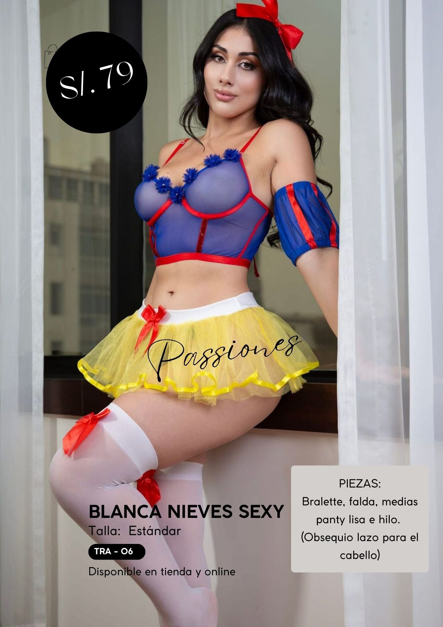 DISFRAZ BLANCA NIEVES SEXY