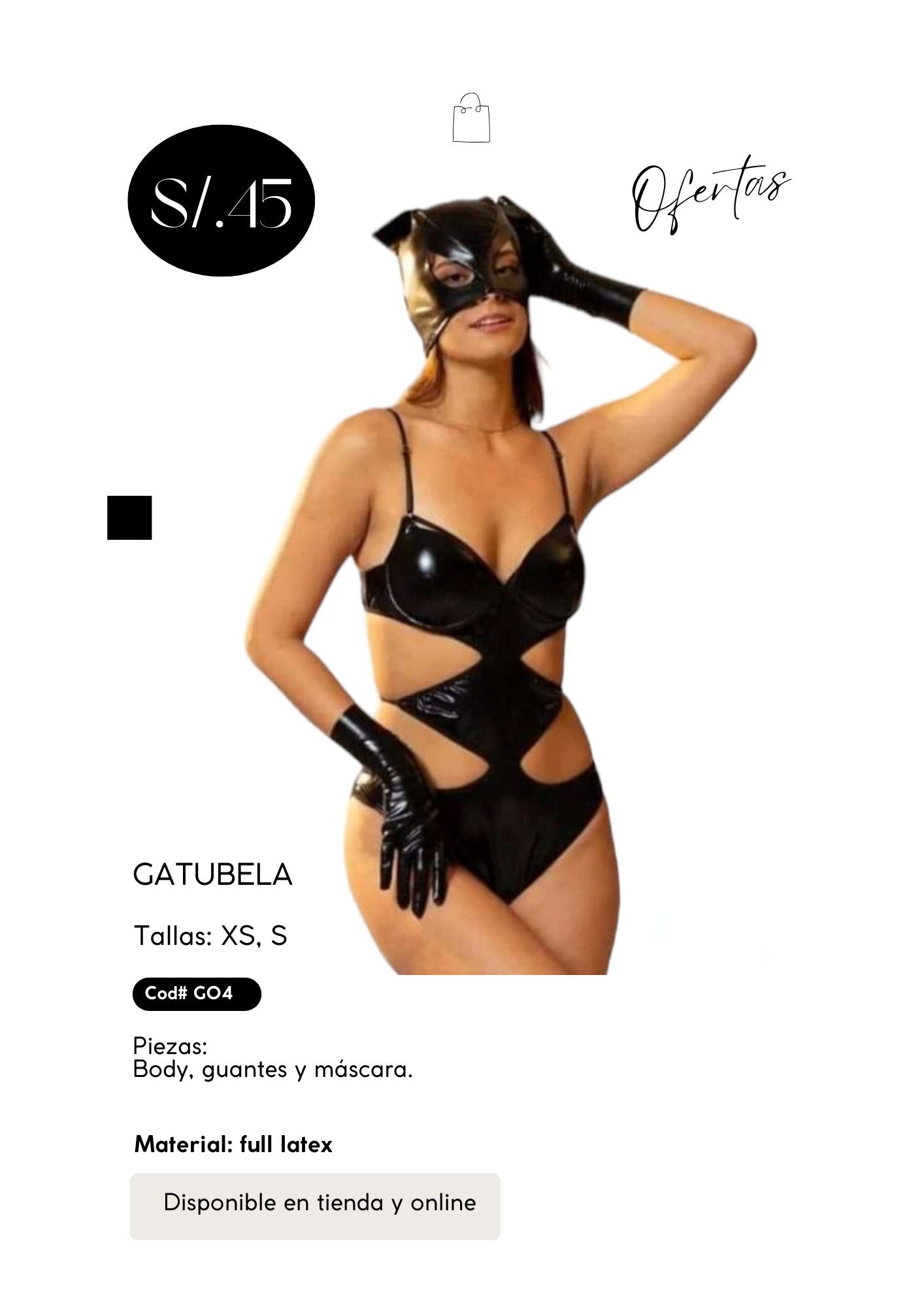 DISFRAZ GATUBELA SEXY