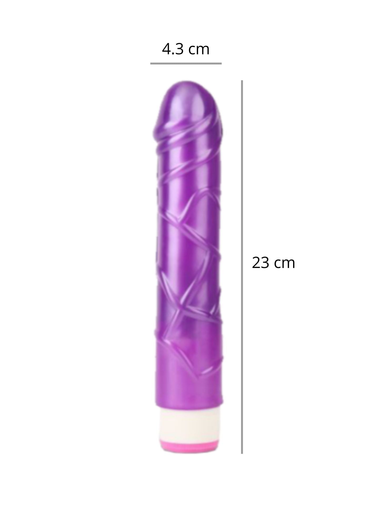 Dildo Vibrador Púrpura