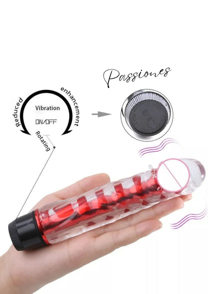 VIBRADOR LISO / ESPUELAS DE SILICONA